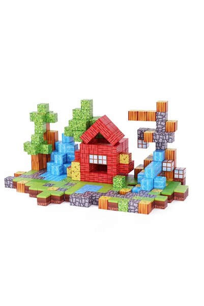 OEM Set blocuri magnetice de construcție - 100 de piese