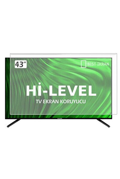 Hi-Level HL43QFMLN-A14S TV EKRAN KORUYUCU 43" inç Frameless FHD 14 Smart Qled TV