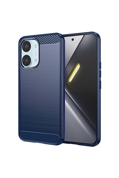 Techsuit Husă pentru Xiaomi POCO X8 Pro Max, Silicon Carbon, albastru - albastru