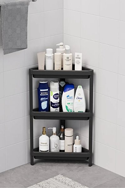 BRAMBLE LIFE Triangle 3-Tier Corner Shelf Organizer, under Sink Organizer, Ki...