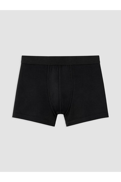 LC Waikiki Black Cotton Flexible Men's Boxers 5-Pack