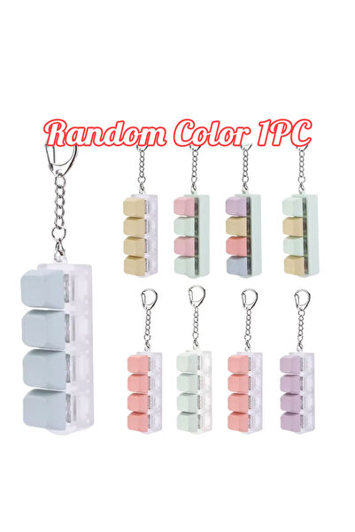 Choice 4 Key no light New Finger Button Anti-stress Toys 9/4 Mechanical Keybo...