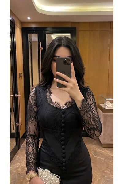 1111112 Rneyim Black Dress