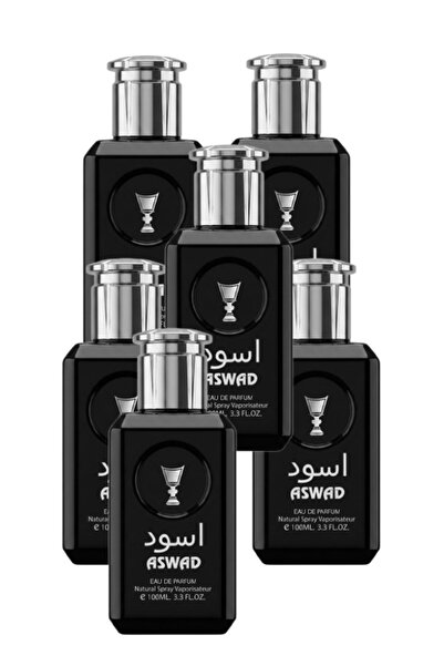 ROSELLA 6 قطع عطر أسود 100 مل