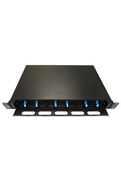 Lanview Panouri de fibră optică ODF LC 1U SM OS2 cu 12 fibre