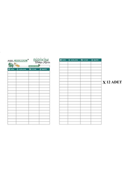 ASELJOURNAL 12 ADET BİRİKİM TAKİP KARTI - BİRİKİM AJANDASI TAKİP KARTI - PLANNER BİRİKŞM CÜZDANLARI İÇİN UYGUN (6HALKAMEKANİZMA) MEKANİZMA UYGUNLUK BİLGİSİ AÇIKLAMALARDA MEVCUTTUR