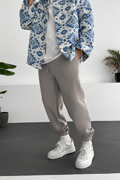 STRAVON Men's Taş Regular Winter 3-Thread Sweatpants with Elastic Waist and C...