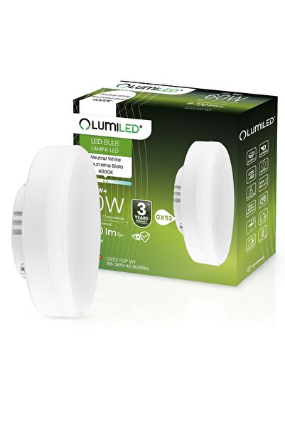 Lumiled Bec LED GX53 Spot 8W = 60W 720lm 4000K Neutru 120 °