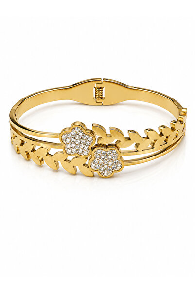 BELLA CİAO Gold-Tone Cuff Bracelet – Design 43