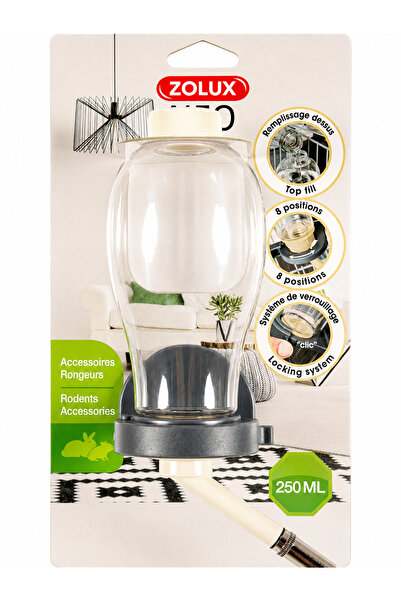 Zolux Rodent Water Feeder Beige, 250 ml