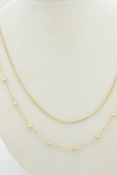 XUPING JEWELRY Style Pearl/Xuping Jewelry Double Dorica Necklace
