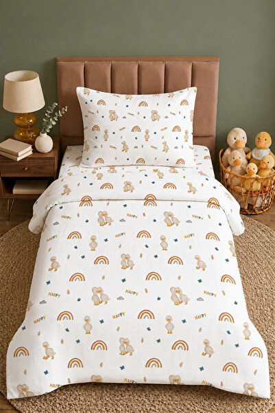 MORE HOME Muslin Baby Bedding Set |   100% Cotton |   Duck Pattern