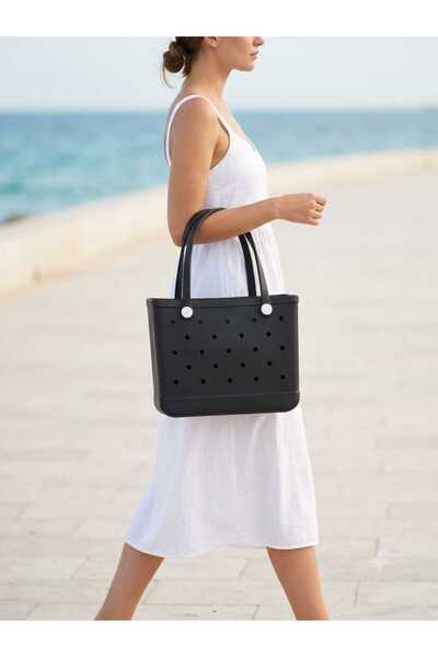 E evalupe Women's Beach Bag – Perforated Eva Material – Water Resistant – Sui...