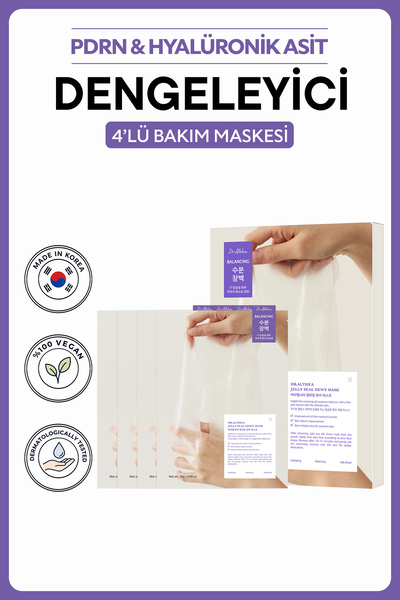 Dr.Althea Jelly Seal Dewy Mask 4 lü