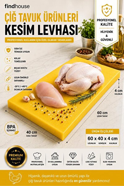 findhouse Profesyonel Mutfak İçin Çok Renk Seçenekleri ile Polietilen Et Kesi...