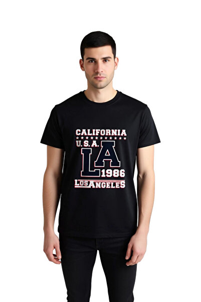 PayBuy Nostalgic California 1986 Design Printed Men's T-Shirt