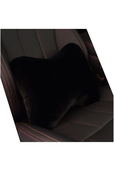 Bowang pillows standard Anti-hair Loss Car Headrest Pillow Plush Thickened Ca...