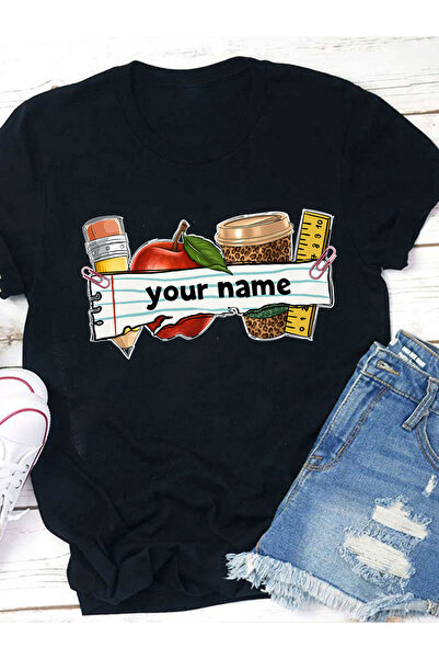 128 Personalized Teacher T-Shirt, Teacher Appreciation Gift, Perfect for Show...