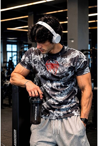 kalawear Men's Fit Gym Fitness Breathable Technical Quick Dry Slim Fit Athlet...