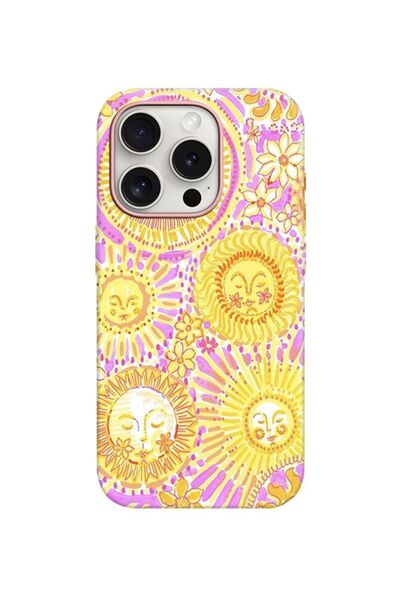 Noir İphone 13 Pro Uyumlu İçi Kadife Desenli Lansman Silikon Kılıf Kapak