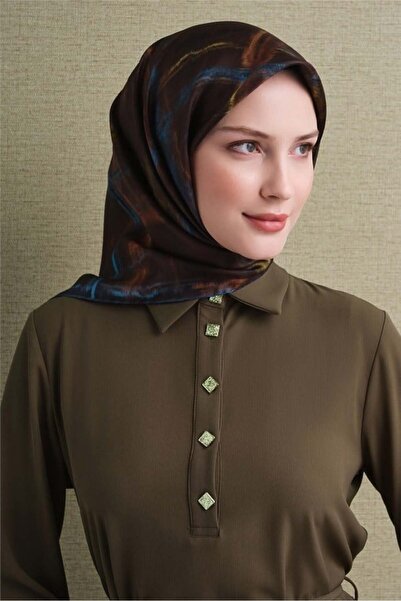 Armine Satin Silk Scarf 9602D-33