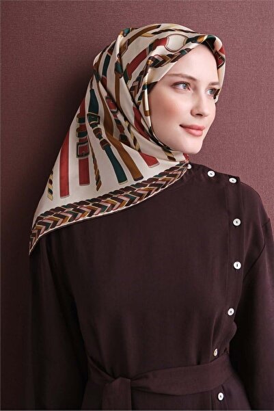 Armine Jacquard Silk Scarf 9607D-83