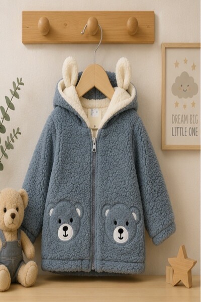 DeKuBaby New Season Hooded Welsoft Baby-Child Cardigan-Coat