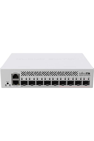 MIKROTIK CRS310-1G-5S-4S+OUT Switch NetFiber 9, 1x GE, 5x SFP, 4x SFP+, Route...