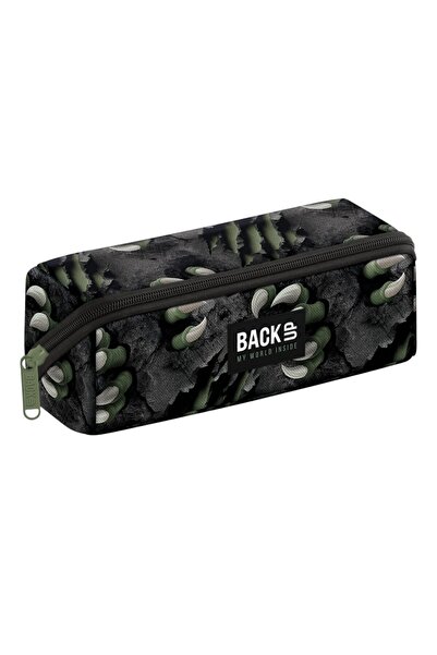 Derform Penar BackUp7, 24x8x8 cm, model dinozaur rex, cu 1 compartiment, PB7K62
