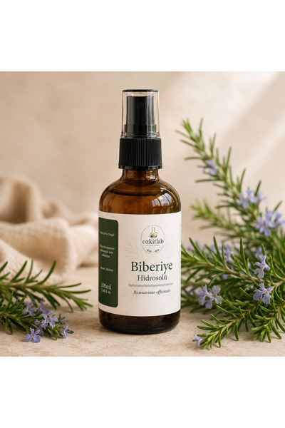 %100 Saf Biberiye Hidrosolü 100 ml | Rosmarinus officinalis