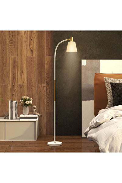 STARSTAR Adjustable height floor lamp (127-160 cm) with switch, E27 socket, w...