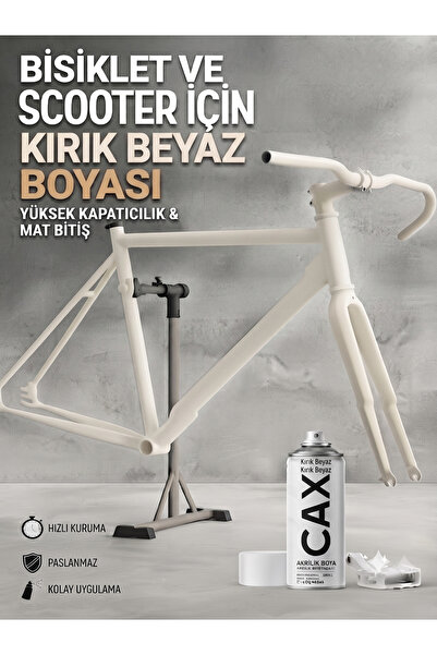 caxcolors CAX Akrilik Sprey Boya - 400 ml, Bisiklet ve Scooter Boyası
