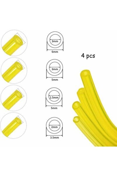 STARSTAR 4-piece fuel hose kit 1.5m heavy-duty.