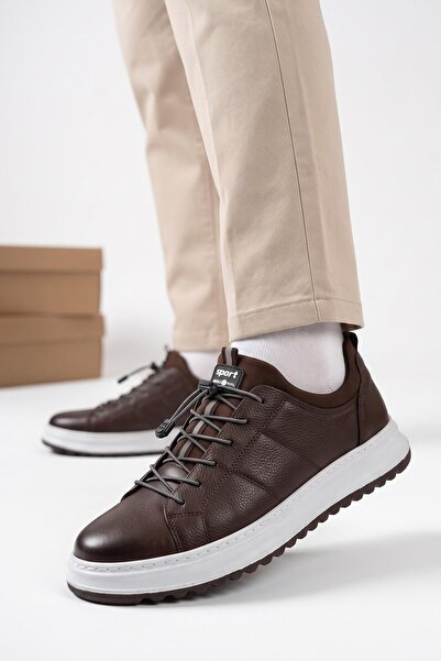 ISPARTALILAR 274 Orthopedic Sole Genuine Leather Men's Shoes Seasonal Men's S...