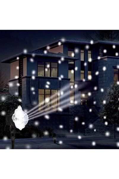 STARSTAR LED snowflake projector timer cool white.