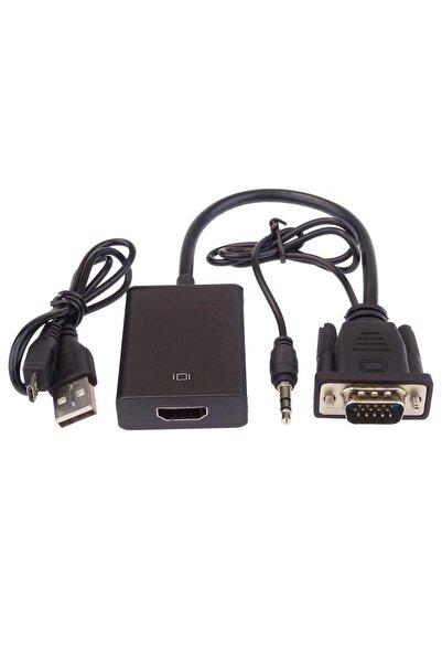 PremiumCord Μετατροπέας VGA σε HDMI με ήχο, Full HD 1080p, PremiumCord, khcon-49