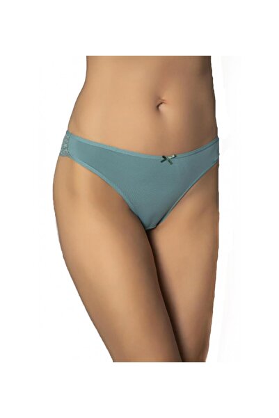VELVET TOUCH Γυναικείο στρινγκ με δαντέλα, μέντα 1412620MIN, Μέγεθος XL