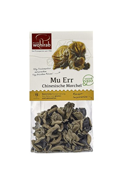 Wohlrab Ciuperci uscate tip ureche de lemn Mu Err organice, 30g