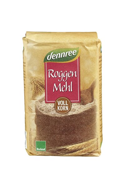 Dennree Făină de secară integrală bio, 1 kg