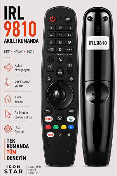 LG Akıllı TV kumandası / Universal akıllı kumanda / Smart TV kumandası / tele...