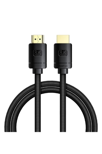 Baseus Cablu HDMI High Definition 2 1 8K 3m negru