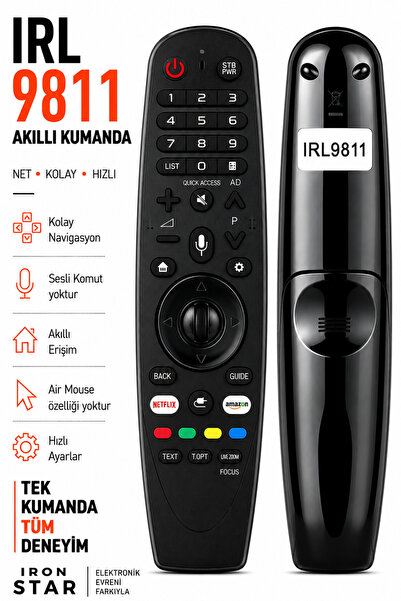 LG Akıllı TV kumandası / Universal akıllı kumanda / Smart TV kumandası / tele...