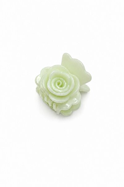 Sose Moda Rose Detailed Bone Buckle - Green