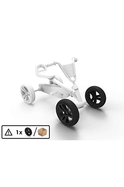 Berg Toys Buzzy červeno-čierne koleso motokáry pre dievčatá - Poďme sa hrať v...