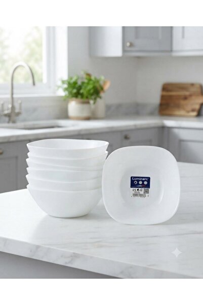 Luminarc Cam Carine White 6-Piece Multipurpose Bowl -14 cm