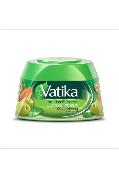 Vatika Ayurveda Vatika Naturals Nourish & Protect Styling Hair Cream 210 ml |...