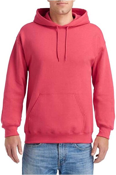 GILDAN Men's Fleece Hooded Sweatshirt