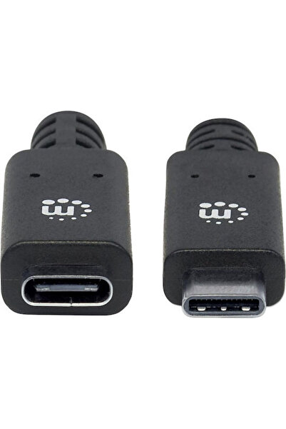 Other IC Intracom Καλώδιο USB 2.0 USB-C αρσενικό - USB-C θηλυκό Μαύρο 0,5μ (3...