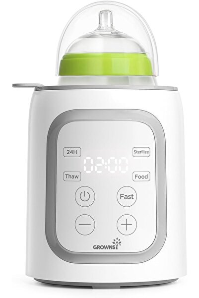 GROWNSY Bottle Warmer, 8-in-1 Fast Baby Milk Warmer with Timer for Breastmilk...