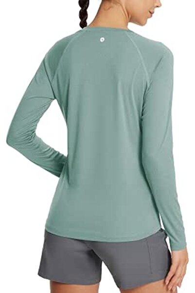 BALEAF Women's UPF 50+ Sun Shirts Long Sleeve UV Protection Rash Guard Lightw...